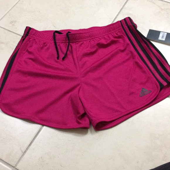 adidas girls running shorts
